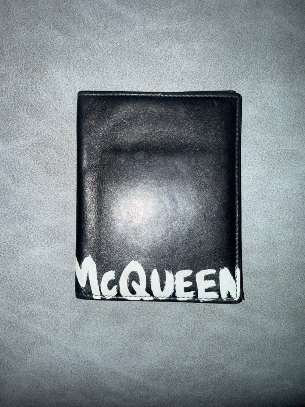 Alexander McQueen Passport Wallet